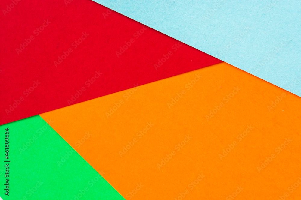 green, blue and yellow and red pastel paper color for background green, blue and yellow and red pastel paper color for background