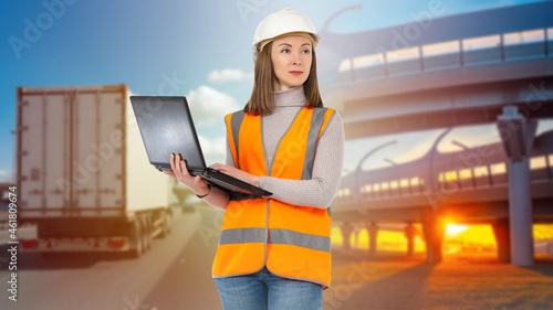 Logistic transport. Track n...