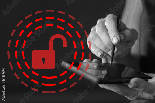 smartphone unblocking conce...