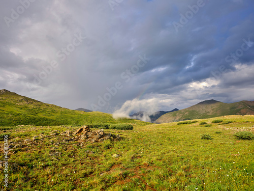 Developing Rainbow on the Continental Divide Colorado © Jorge Moro