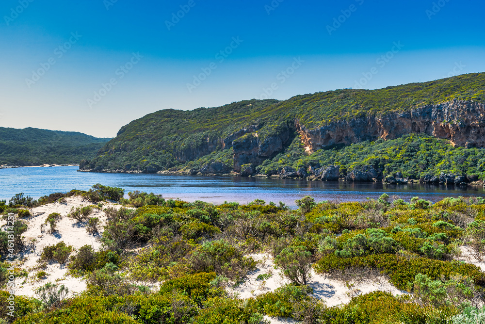 Donnelly river mouth and beach at Pemberton WA