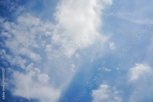 blue sky with clouds
