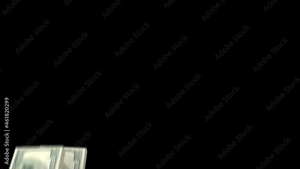 Dollars Falling Transition 4K Alpha Channel included Dollars Falling Transition 4K Alpha Channel included