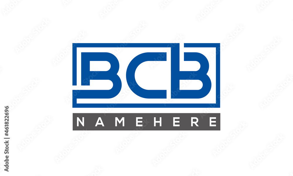 BCB creative three letters logo BCB creative three letters logo