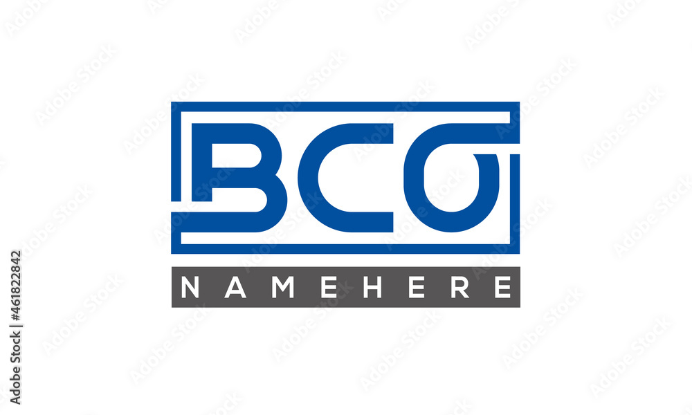 BCO creative three letters logo BCO creative three letters logo