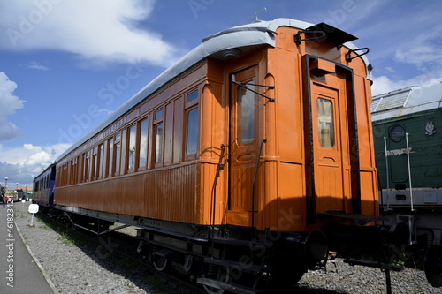 train on the railway