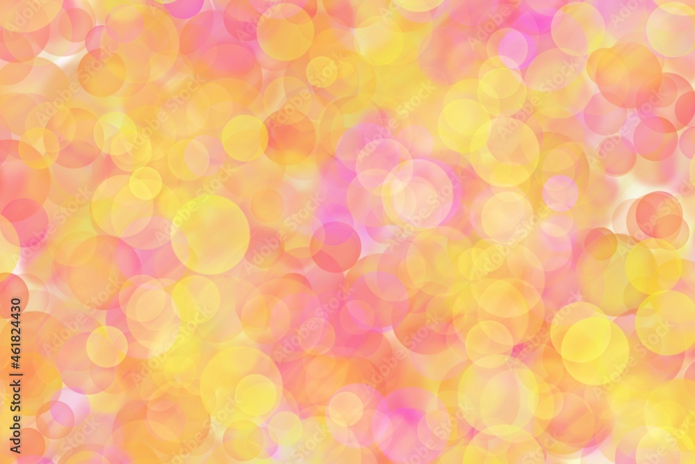 Bokeh dot colorful shiny sparkling light of various colors glittering illustration for abstract background template designs, paper, cards, flyer,texture material, sweet tone pastel