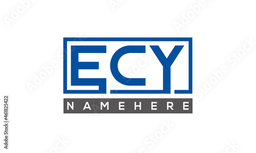 ECY creative three letters logo