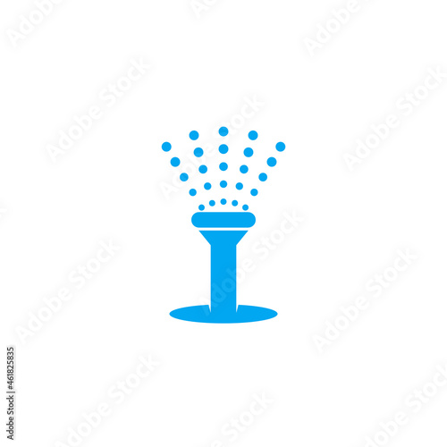 water sprinkler icon, vector design