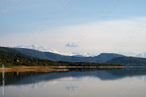 Shaori lake in Racha region  Georgia