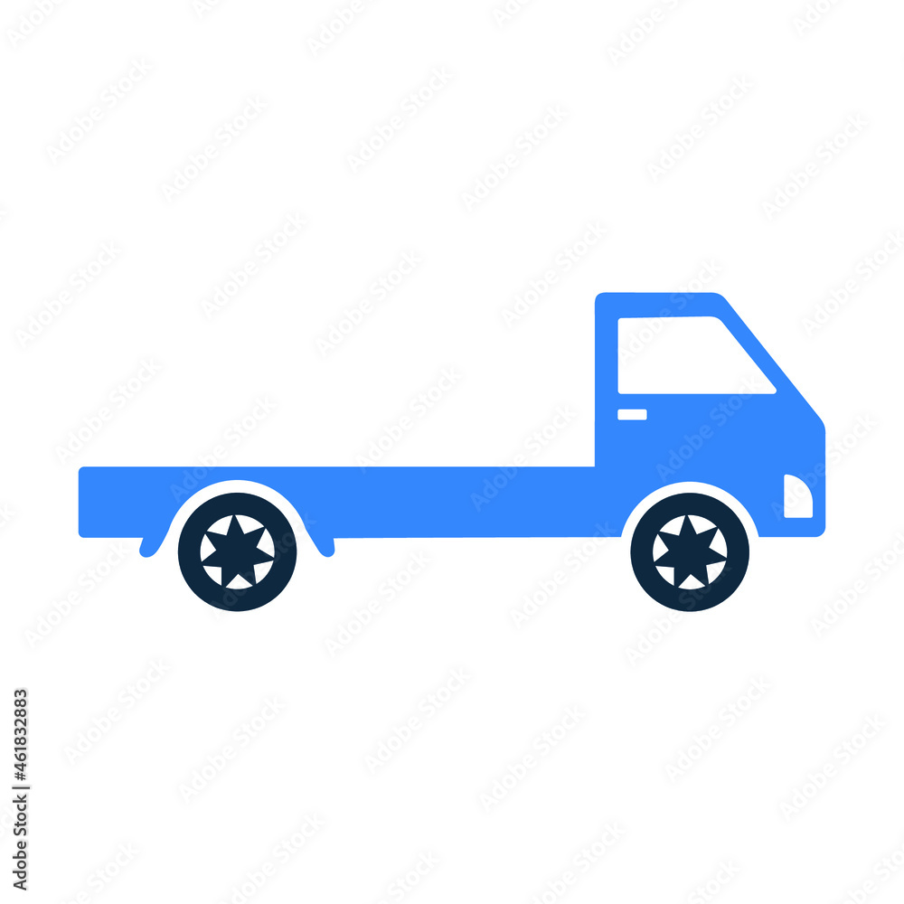 Chassis, truck, vehicle icon. Simple editable vector illustration. Chassis, truck, vehicle icon. Simple editable vector illustration.