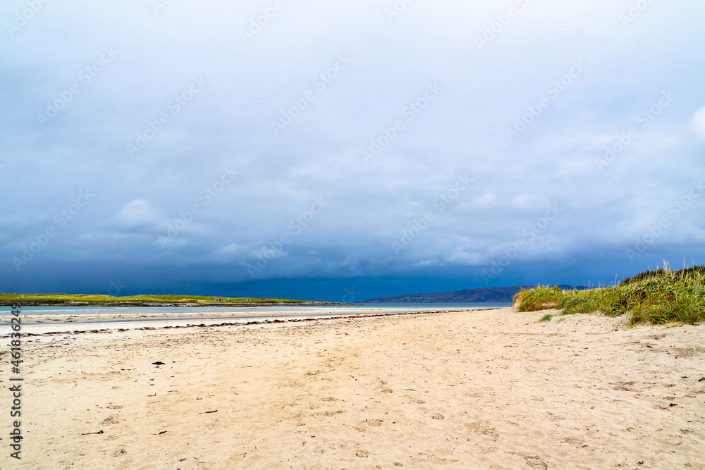 Narin Strand is a beautiful large blue flag beach in Portnoo, County Donegal - Ireland