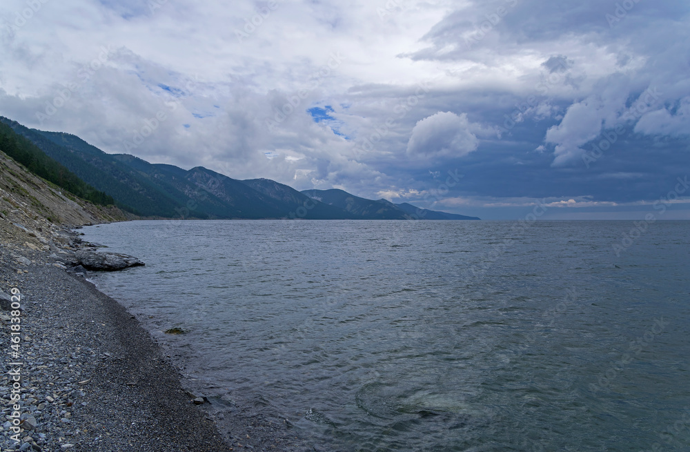 Clouds over Lake Baikal.