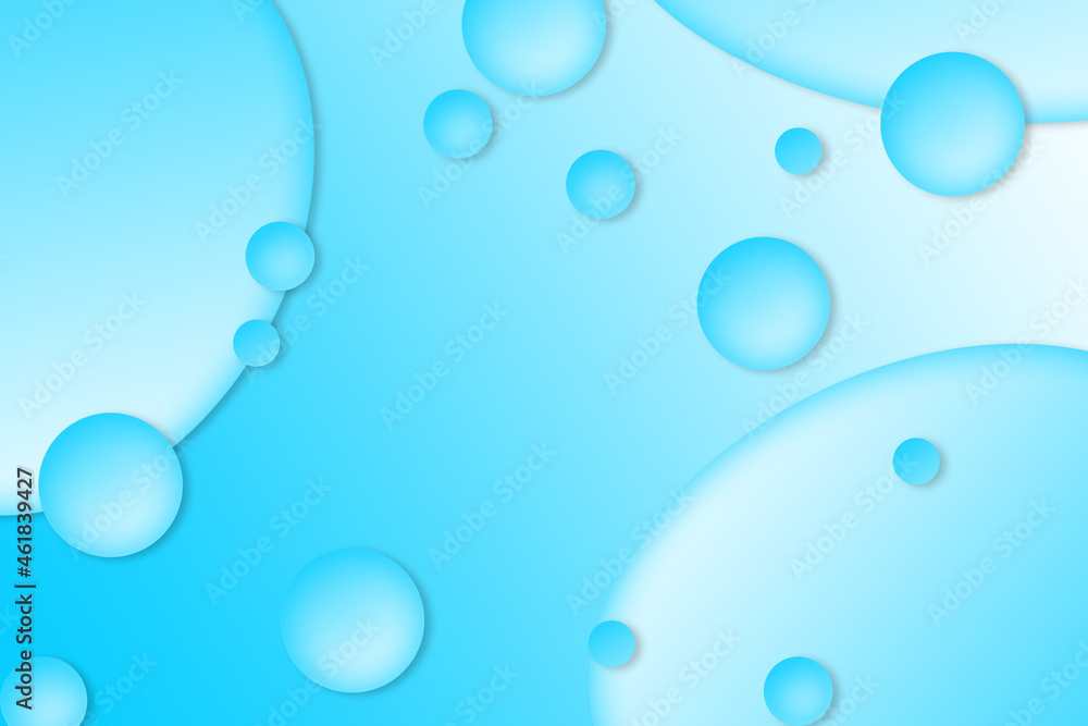 3d Texture Gradient Abstract Bubble Background