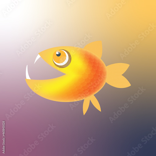 Wild goldfish 