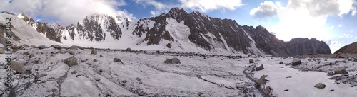 Kyrgyzstan, Ala-Archa National Park, Ak-Sai Glacier