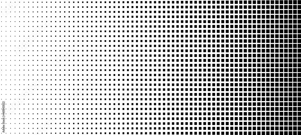 Halftone texture of sguares on a white background. Design element for web banners, wallpapers, postcards, sites. Vector illustration. Halftone texture of sguares on a white background. Design element for web banners, wallpapers, postcards, sites. Vector illustration.