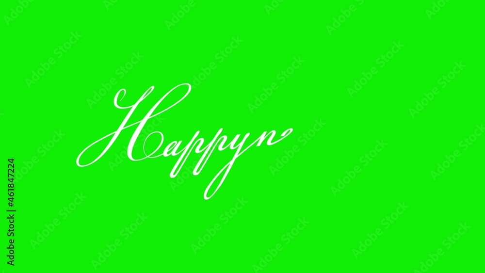Happy New Year text 4K animation movie (mp4) | Green background for chroma key use. Happy New Year text 4K animation movie (mp4) | Green background for chroma key use.