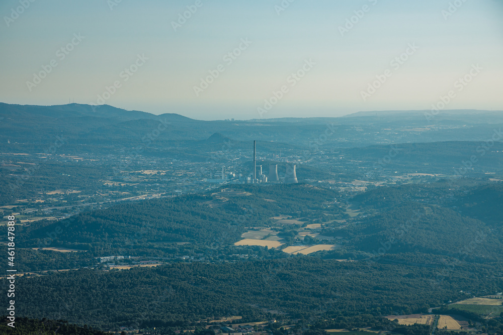 Provence Power Station of Gardanne Power Station, a coal-fired power station at Gardanne, France