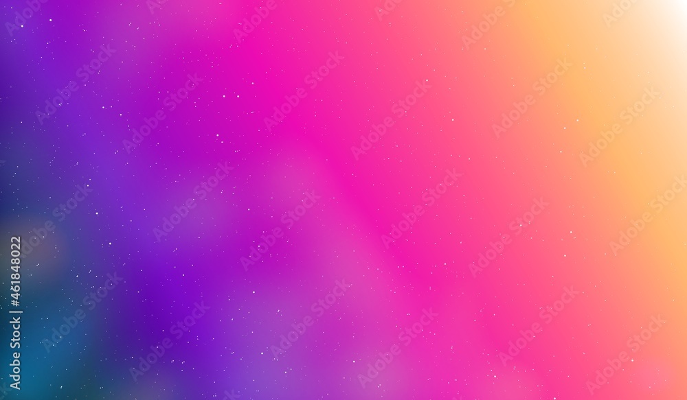Colorful background with stars