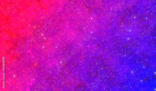 Colorful background with stars