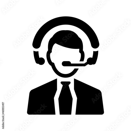 Customer assistant icon