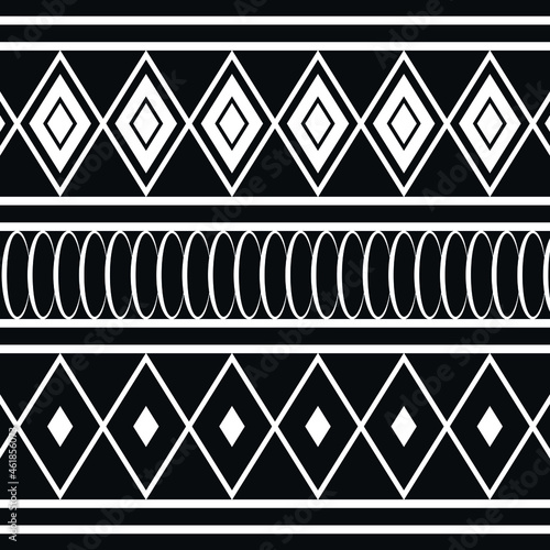 traditional art papua new guinea ethnic tribal pattern vector background
