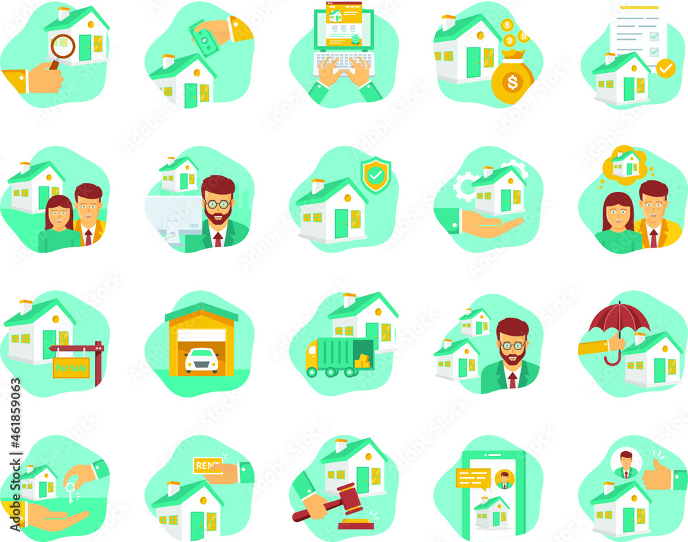 Real Estate Property Isolated Vector icon which can easily modify or edit
Real Estate Property Isolated Vector icon which can easily modify or edit