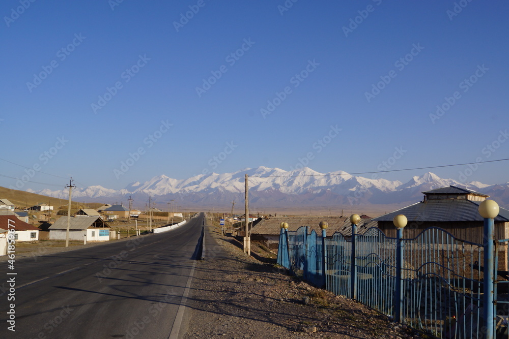 キルギス・サリタシュの景色