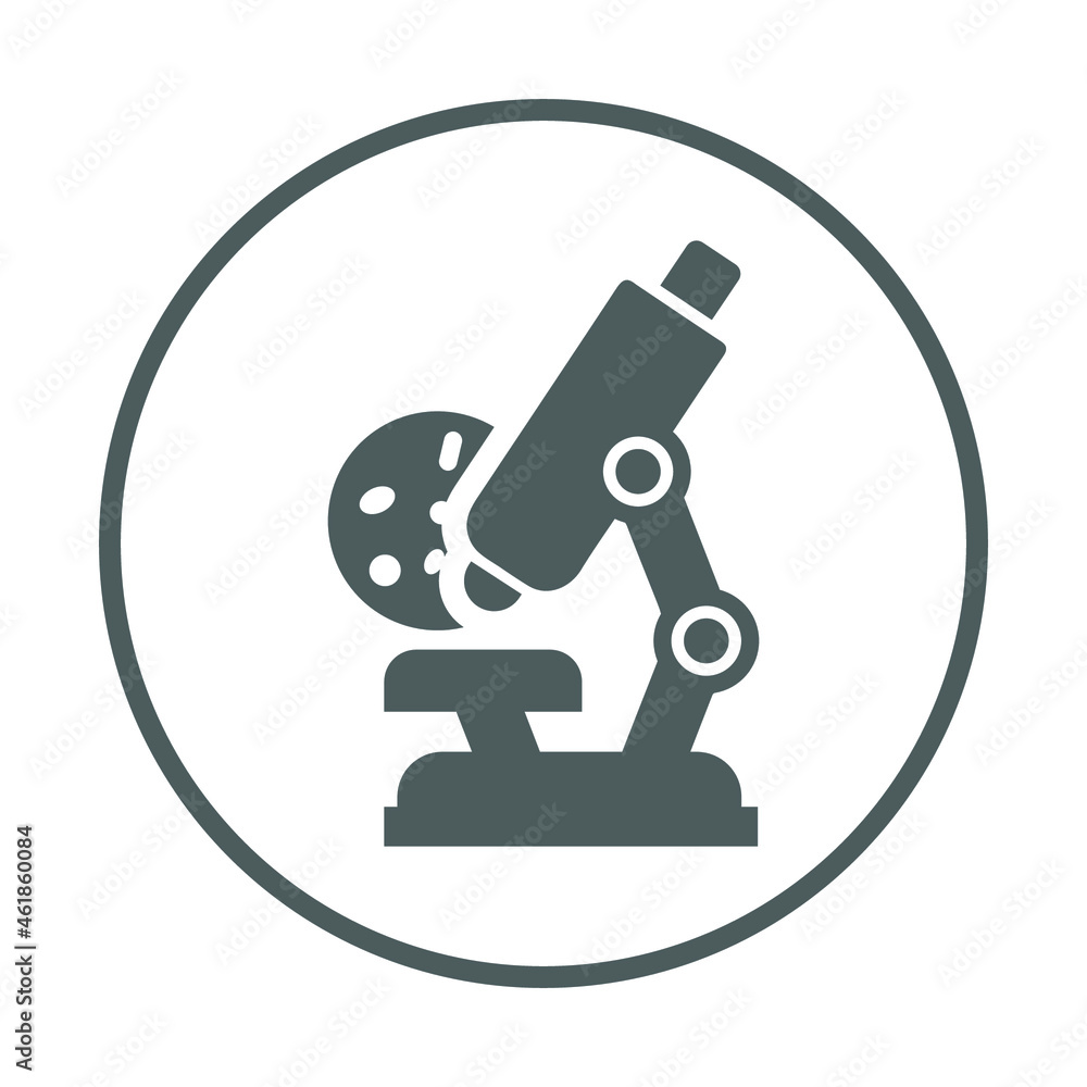 Chemistry, science, biology icon. Gray vector desig Chemistry, science, biology icon. Gray vector desig