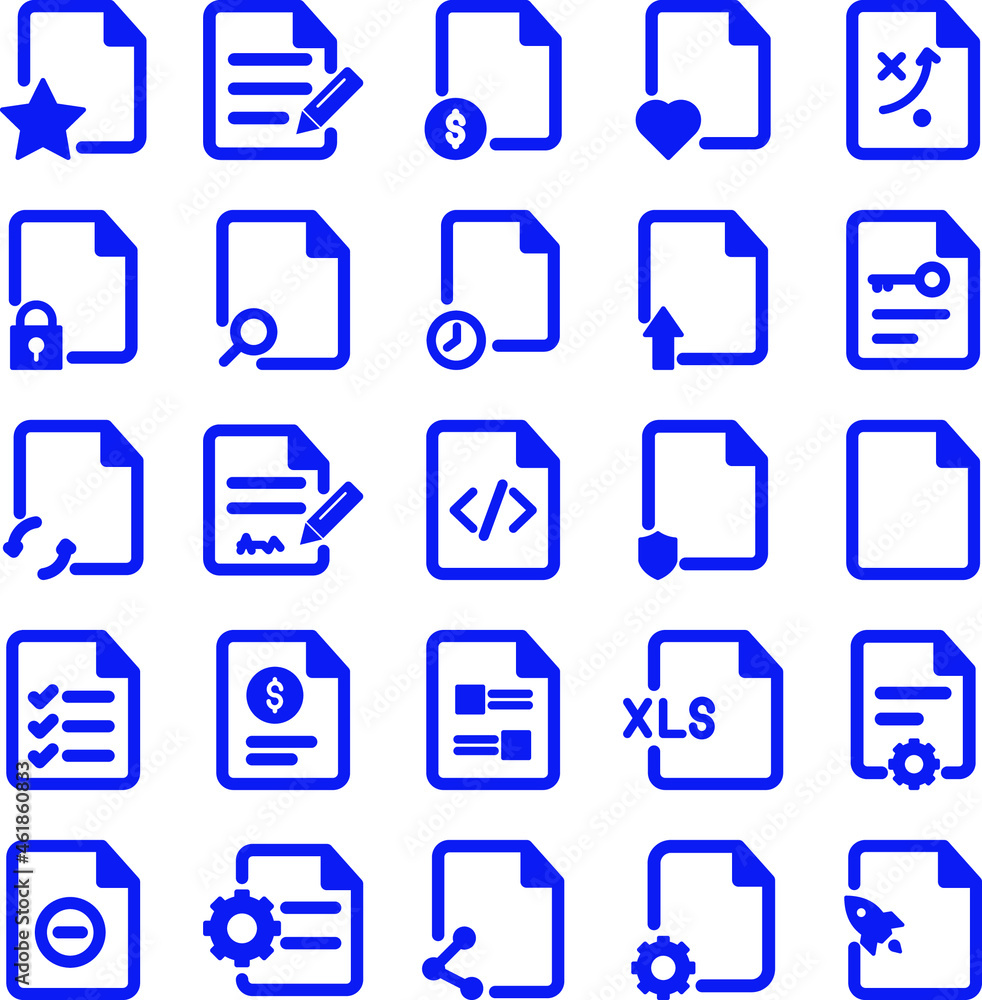 Files Isolated Vector icon which can easily modify or edit
Files Isolated Vector icon which can easily modify or edit