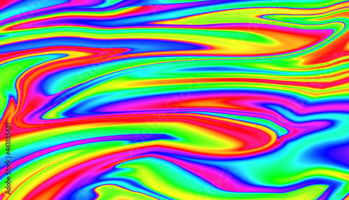 Abstract colorful smooth liquid background