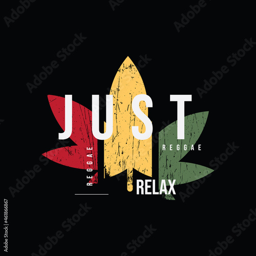 Vector illustration of letter graphic. REGGAE, perfect for designing t-shirts, shirts, hoodies etc.