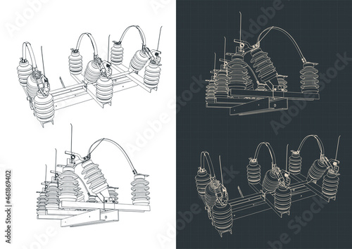 Medium voltage disconnecting switches