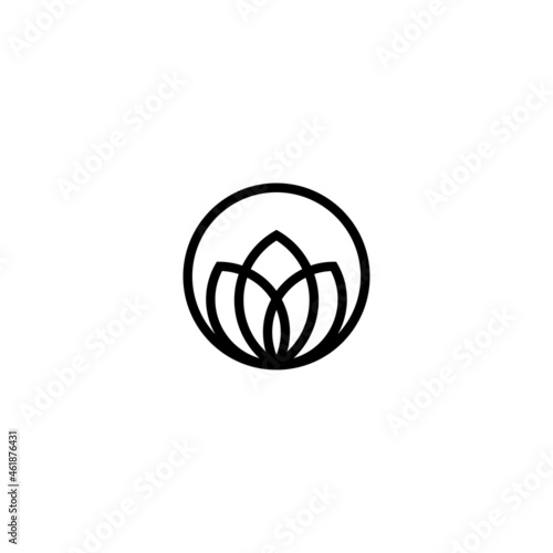 leaf logo monogram
