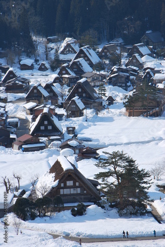 冬の白川郷