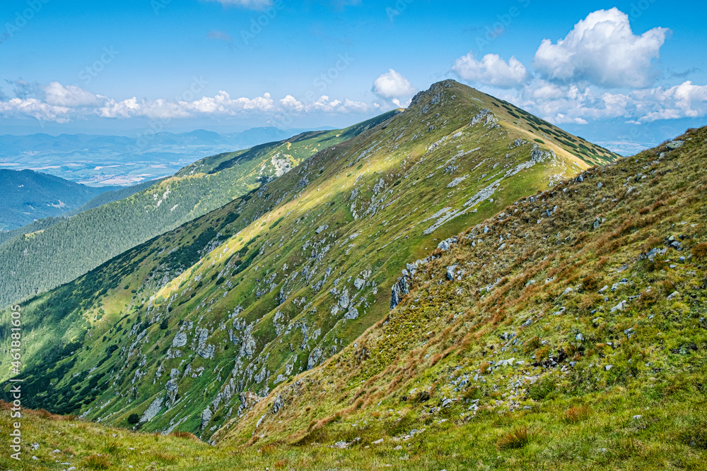 Fototapeta premium Low Tatras mountain scenery, Slovakia