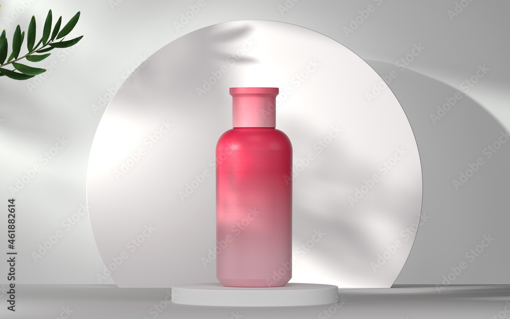 3d essence or cosmetics bottle product display mockup 3d essence or cosmetics bottle product display mockup