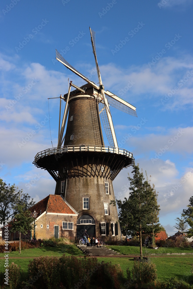 Windmühle 'De Put' in Leiden