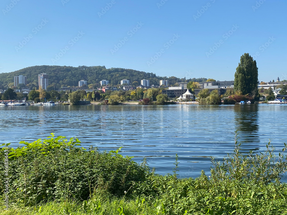 Fototapeta premium boats on the river