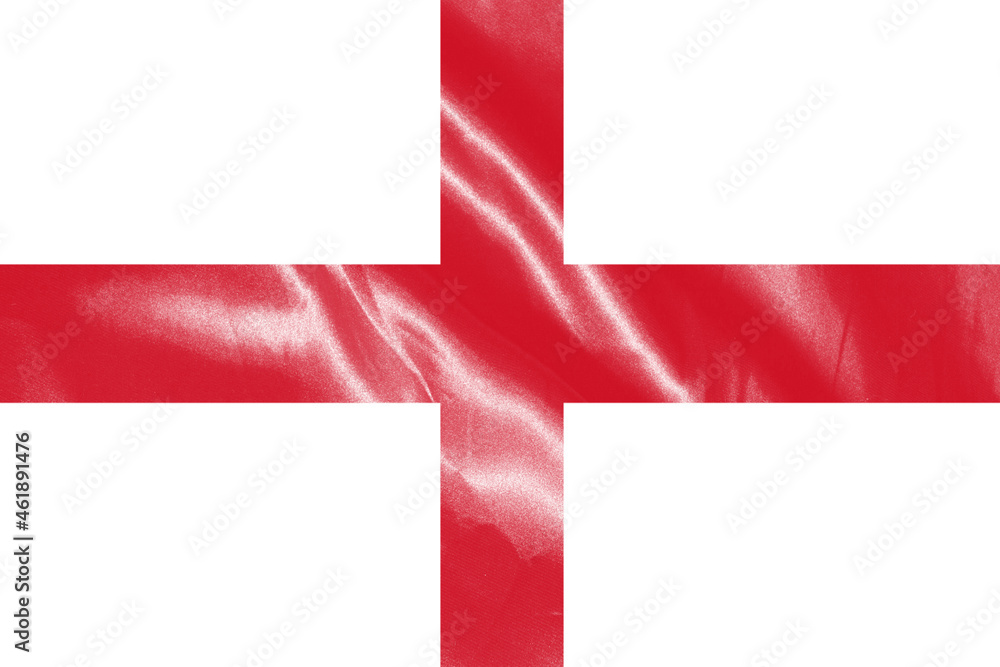 Obraz premium Flag painted on the silk background