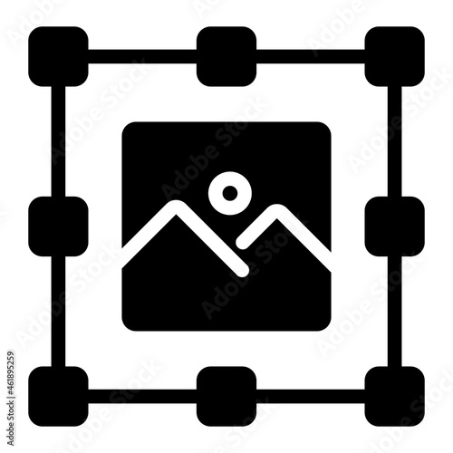 graphic design glyph icon