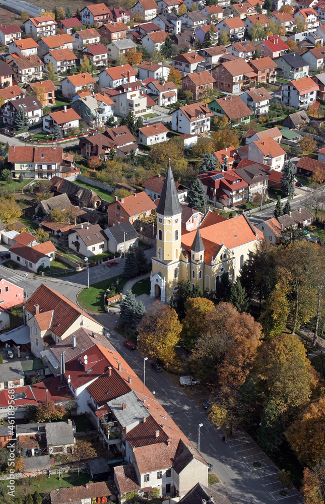 Parish Church of the Annunciation of the Virgin Mary in Velika Gorica, Croatia