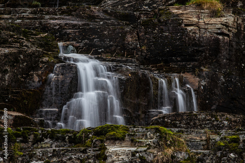  Norway, Gudvangen waterfall, laerdal fjord