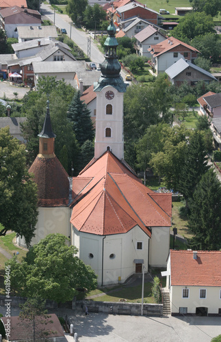 Church of the Saint Vitus in Brdovec, Croatia photo