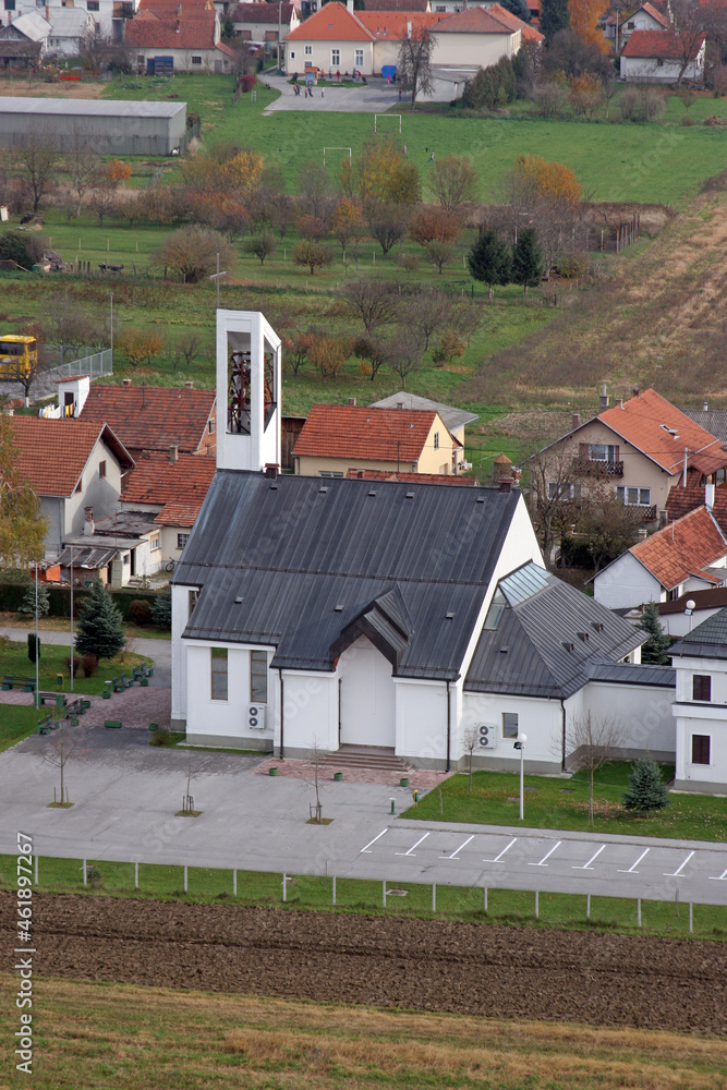 Church of the Saint Anne in Bjelovar, Croatia