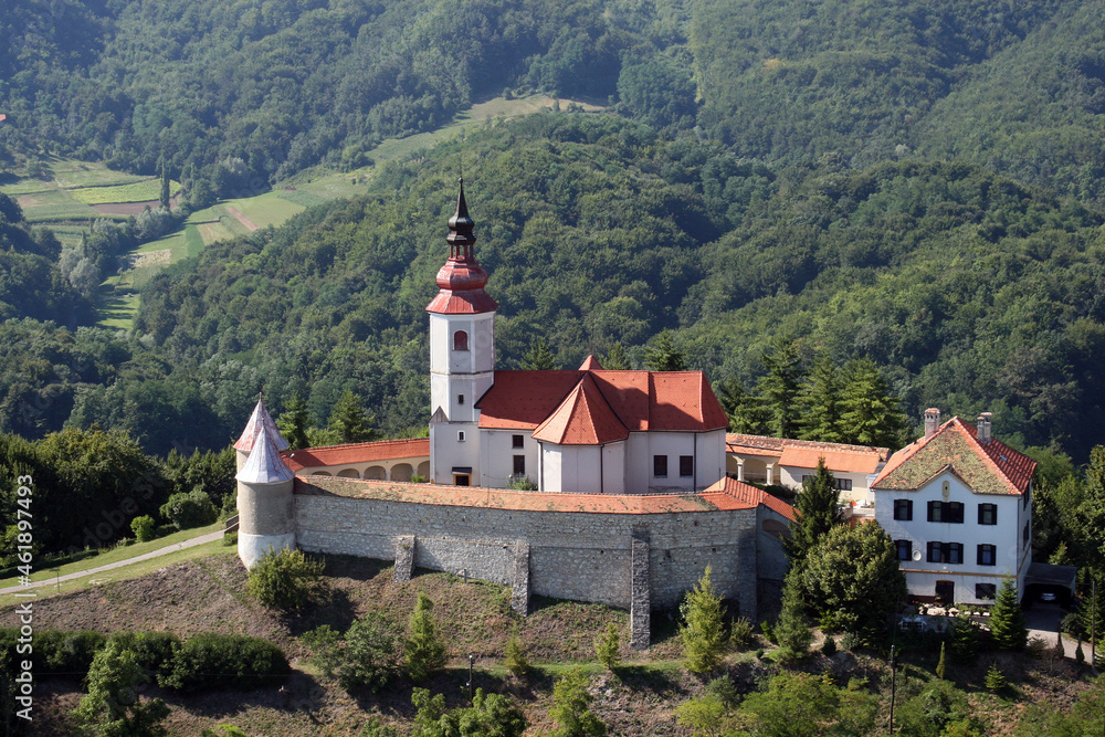 Parish Church of the Visitation of the Virgin Mary in Vinagora, Croatia