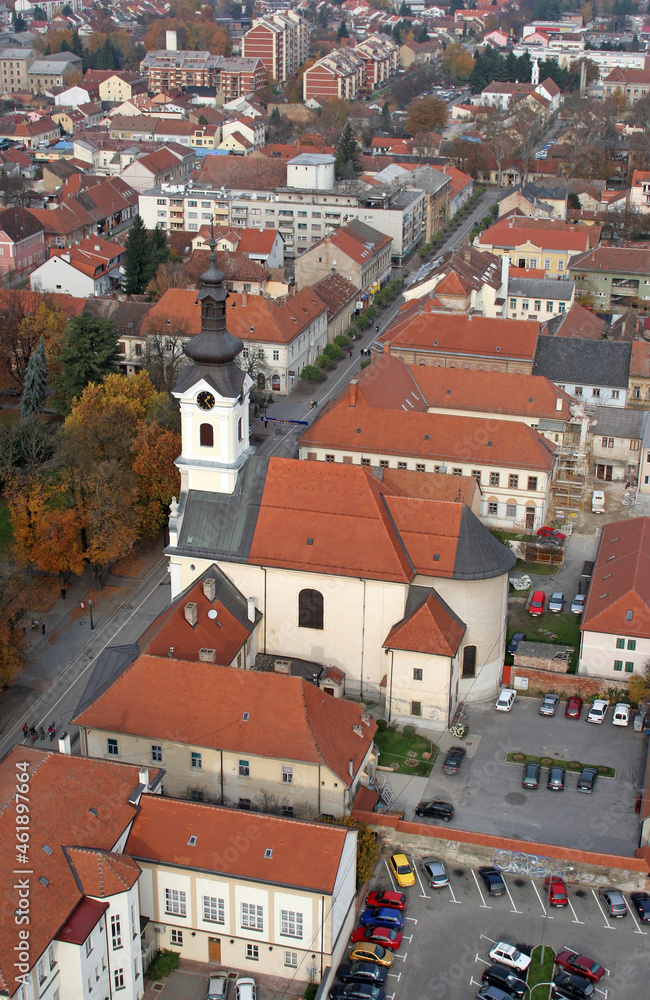 Cathedral of Saint Teresa of Avila in Bjelovar, Croatia