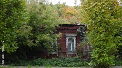 old house in the woods. Penza, Russia