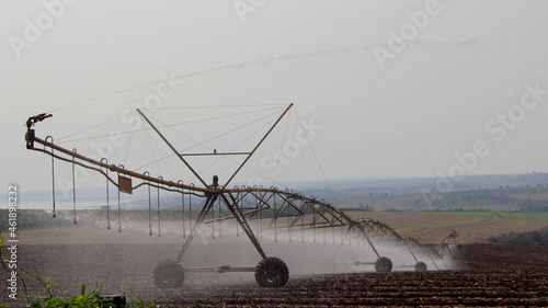 Irrigação Pivo Central - central pivot irrigation photo